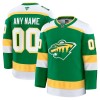Minnesota Wild Fanatics Premium Custom 2024-25 Alternate Grün Trikot - Herren